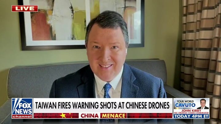 Taiwan fires warning shots at Chinese drones