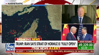Trump responds to Iran opening the Strait of Hormuz