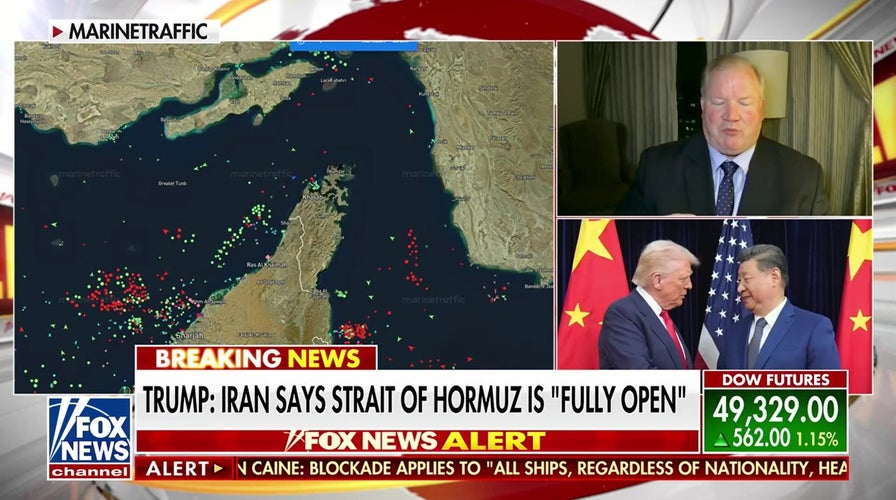 Trump responds to Iran opening   the Strait of Hormuz