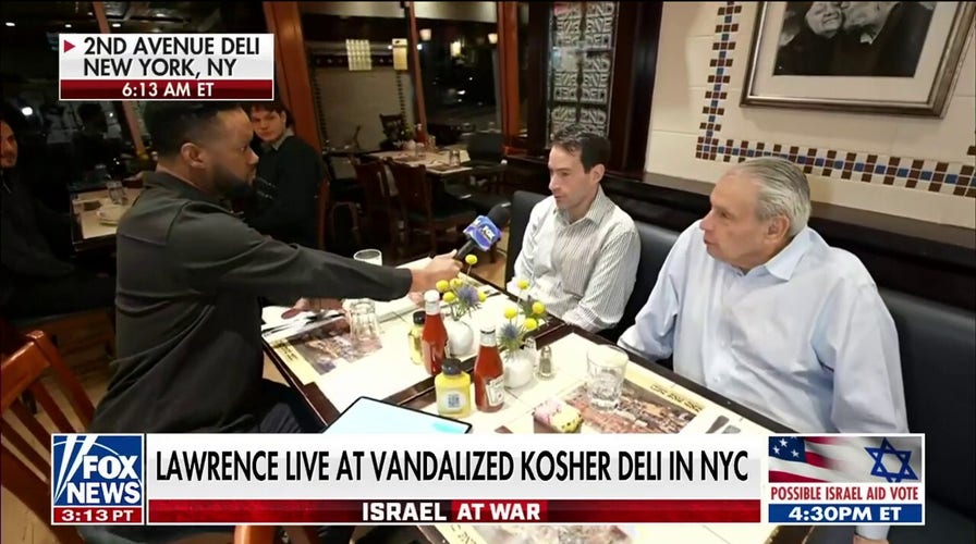 Iconic NYC Jewish deli remains defiant after being vandalized with swastika