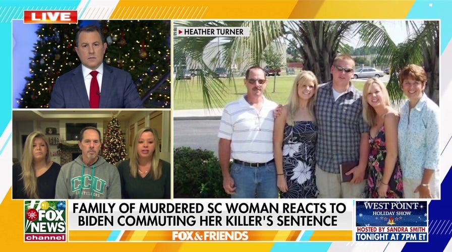 Dolida, frustrada y furiosa": La familia de la mujer asesinada en Carolina del Sur reacciona ante la conmutación de la pena de muerte del asesino por Biden