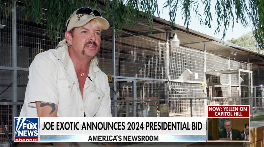 'Tiger King' for president?: Joe Exotic launches 2024 bid