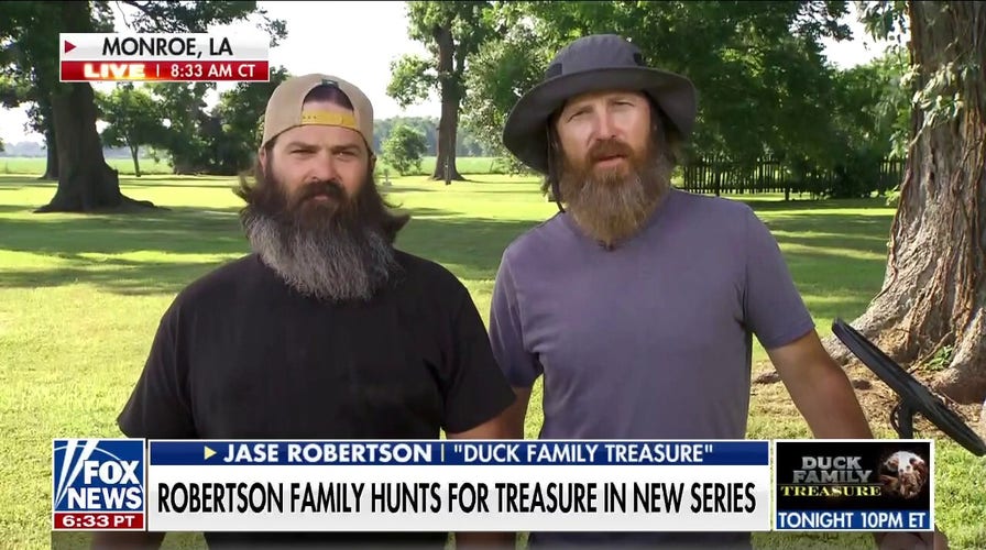 We're done with ducks': Robertson bros talk with Fox News Digital about new treasure-hunting series |