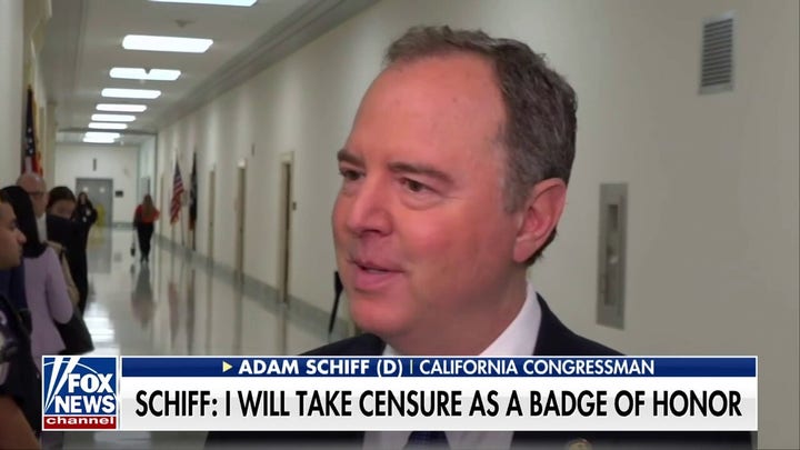 House to vote on Schiff censure