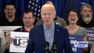 Biden mocks Trump for legal woes: 'Busy right now' - Fox News