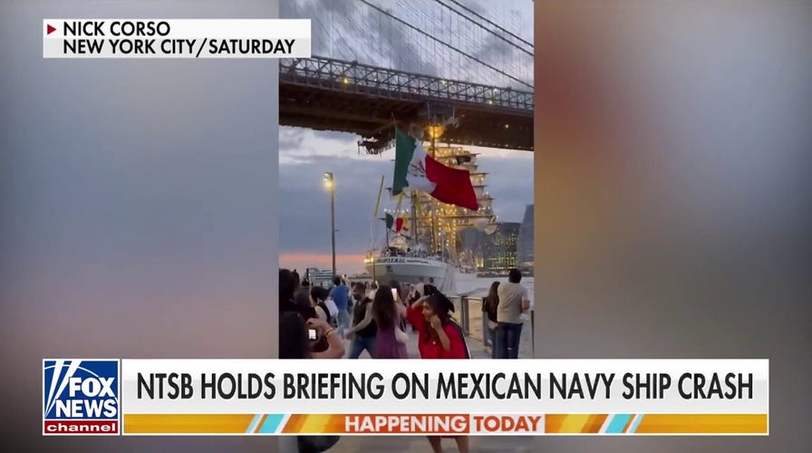 Former NTSB investigator suggests lazy planning may have been factor in Mexican Navy ship crash