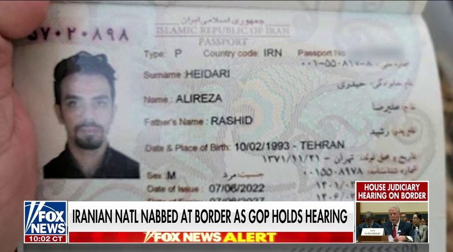Iranian national caught at southern border in Texas