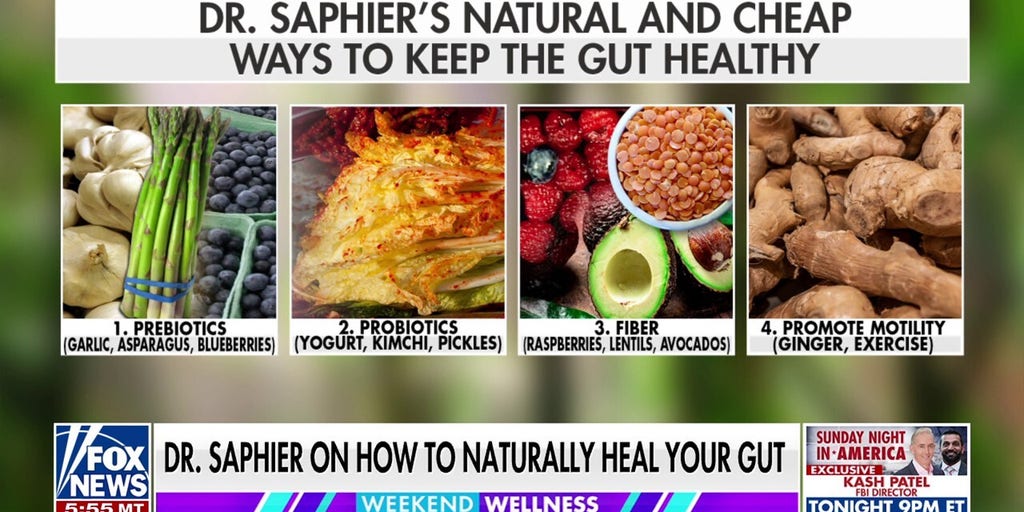 Dr. Nicole Saphier reveals tips for gut and hair health