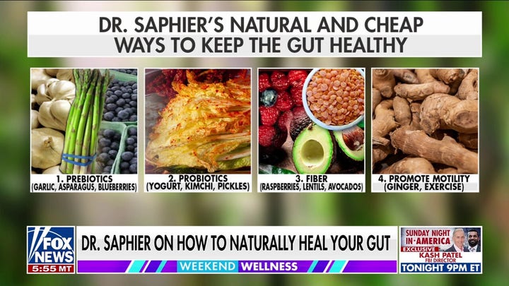 Dr. Nicole Saphier reveals tips for gut and hair health