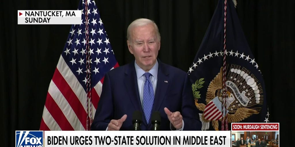 Biden Calls For Two-state Solution In Israeli-Palestinian Conflict ...