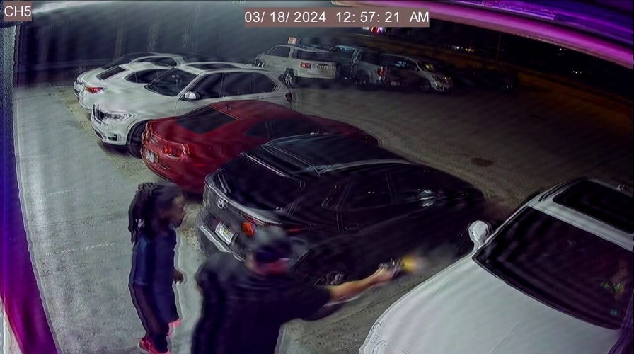 Florida surveillance video shows point-blank shooting