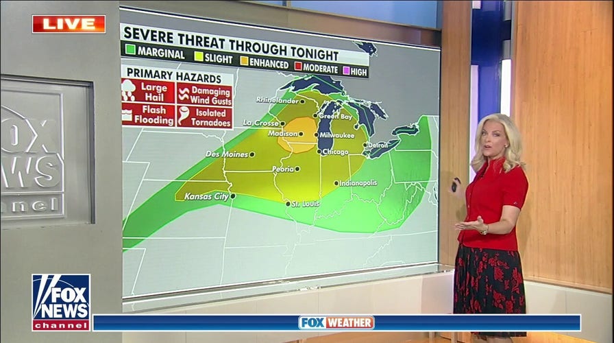 National weather forecast for August 10