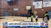 LAPD officer lands trick shot in viral video