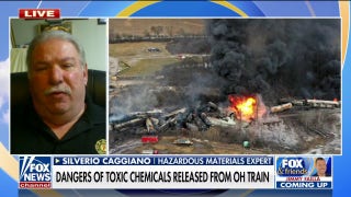 Ohio train derailment disaster mimics 'nuclear winter': Former fire chief Silverio Caggiano - Fox News