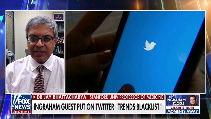 Twitter's COVID censorship harmed science, children and the public: Dr Jay Bhattacharya