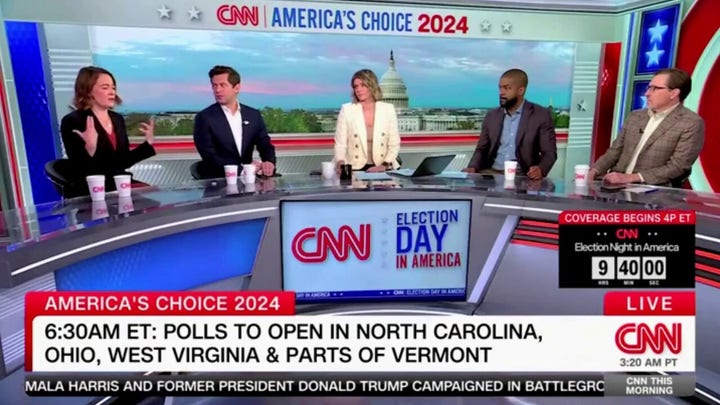 CNN panel pushes back on liberal commentator defending Kamala Harris skipping Rogan