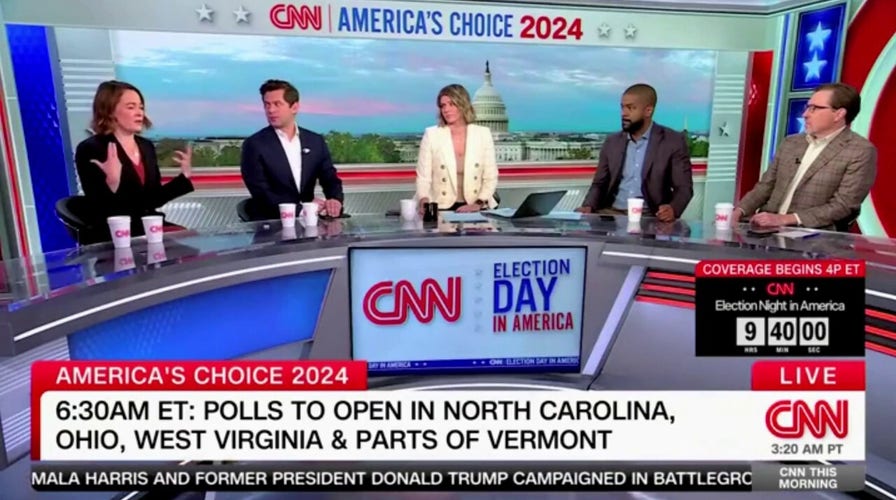 CNN panel pushes back on liberal commentator defending Kamala Harris skipping Rogan