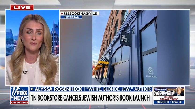 Tennessee store cancels Jewish author’s book launch