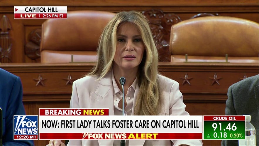 Melania Trump: Education is the cornerstone of a child's future