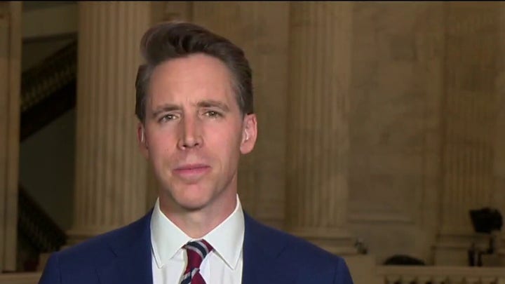 Sen. Josh Hawley says he is 'disappointed' that anybody would support infrastructure bill