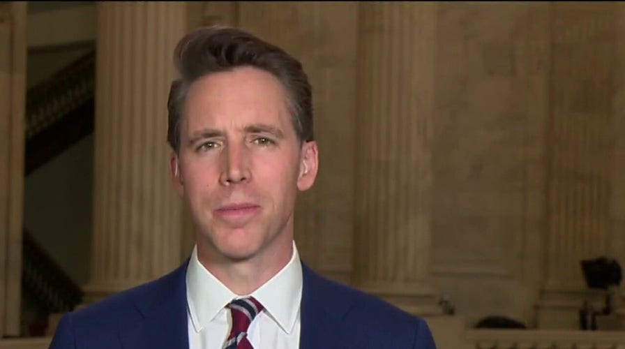 Sen. Josh Hawley says he is 'disappointed' that anybody would support infrastructure bill
