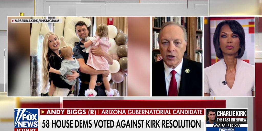 Andy Biggs: Democrats' attacks against Charlie Kirk showcase their 'lack of goodwill'