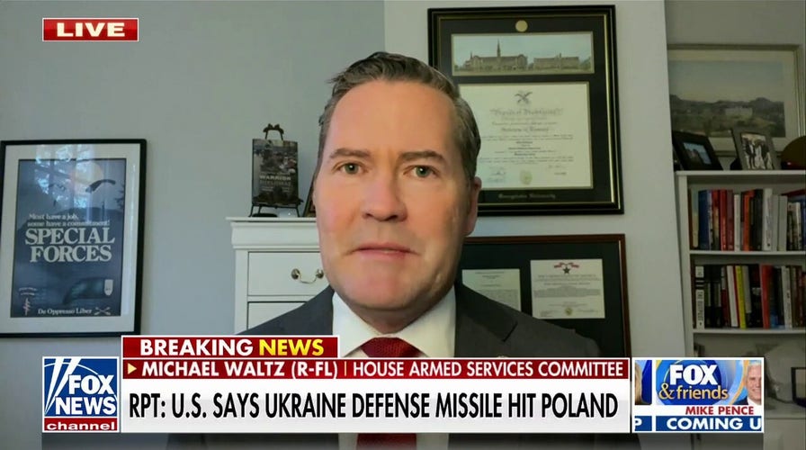 Rep. Michael Waltz: Poland missile blast was a 'wake-up call'