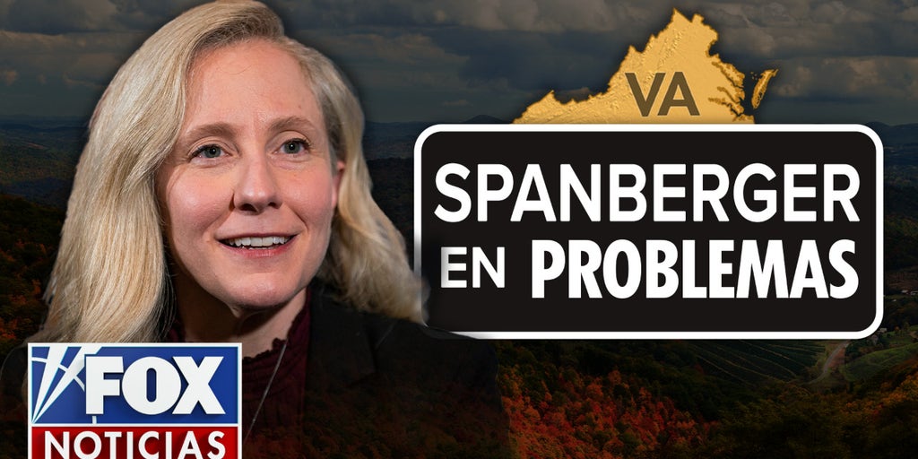 La favorabilidad de Spanberger se está desplomando