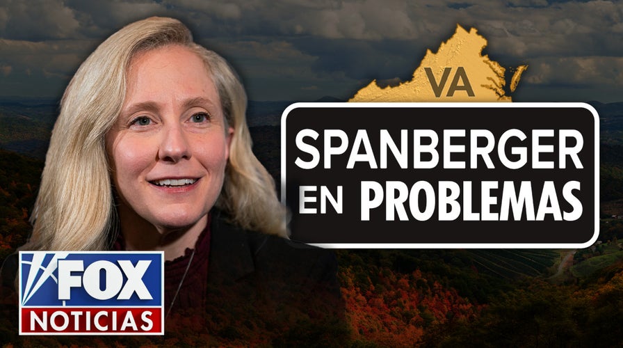 La favorabilidad de Spanberger se está desplomando