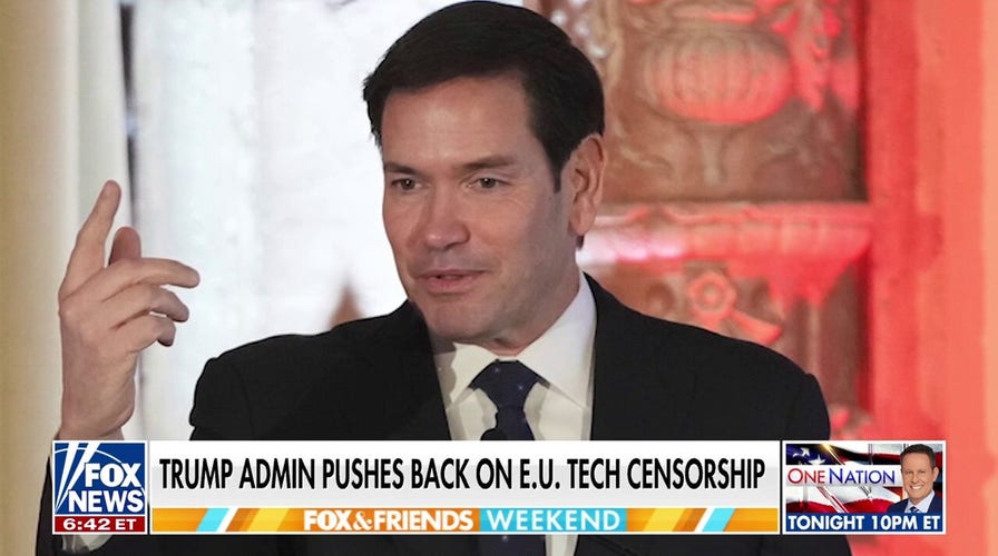 Trump admin pushes back on European censorship