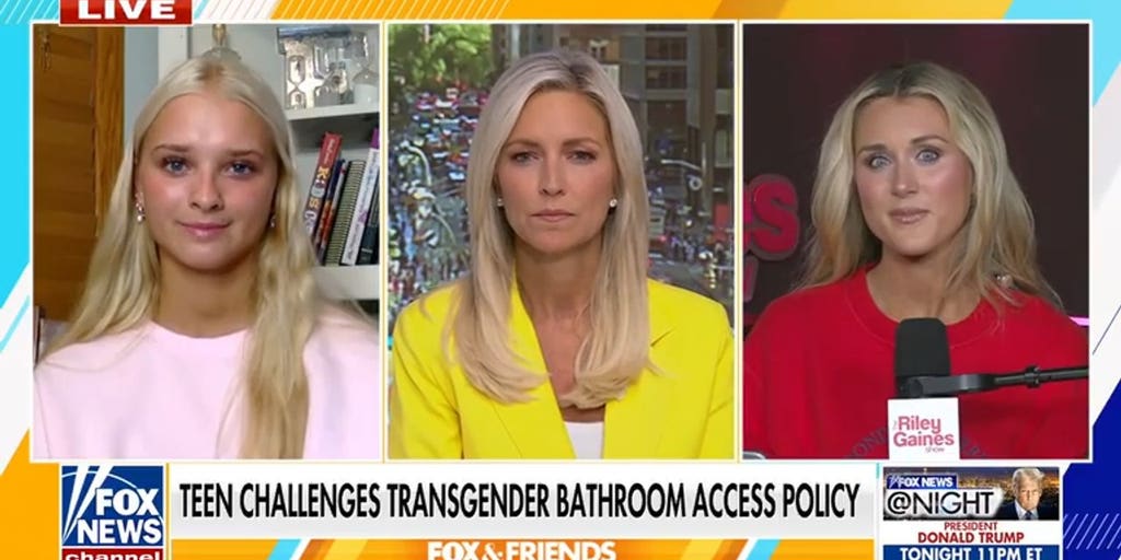 Teen athlete challenges school's transgender bathroom policy | Fox News Video