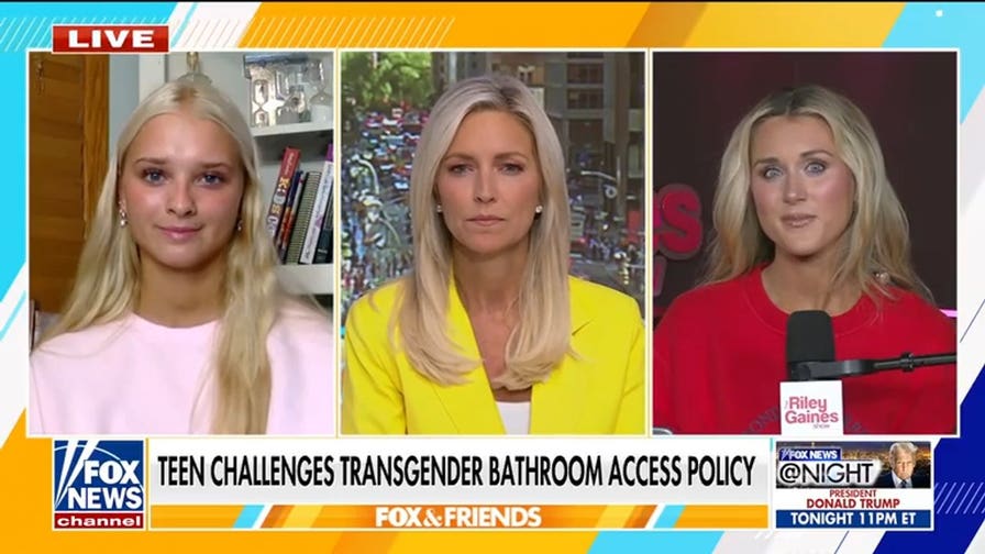 Teen athlete challenges school’s transgender bathroom policy