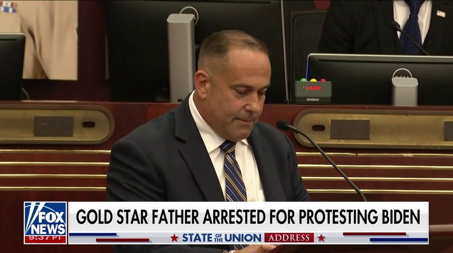 Gold Star father arrested for protesting Biden during SOTU
