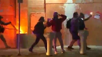 Trump rips Portland rioters: 'These are really sick, disturbed people'