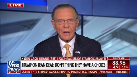 Gen Jack Keane: Iran has never been able to achieve this before