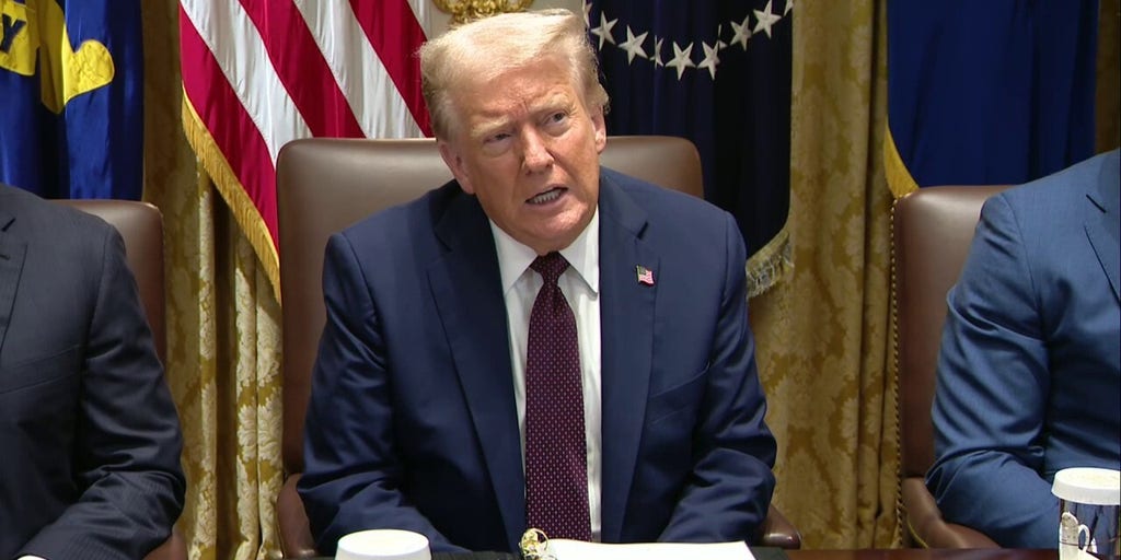 Trump claims liberal governor praised him in private, scoffs at 2028 hopes