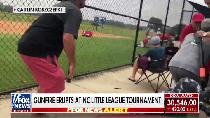 Gunfire erupts at kids' baseball game 
