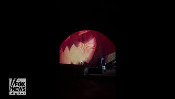 Las Vegas Sphere venue turns into giant pumpkin ahead of Halloween