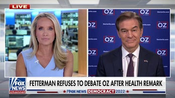Dr. Oz rips Democrat Fetterman for refusing to debate in Pennsylvania Senate race: 'Hiding his radical views'