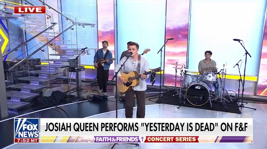 Josiah Queen performs ‘Yesterday Is Dead’ on 'Fox & Friends Weekend'