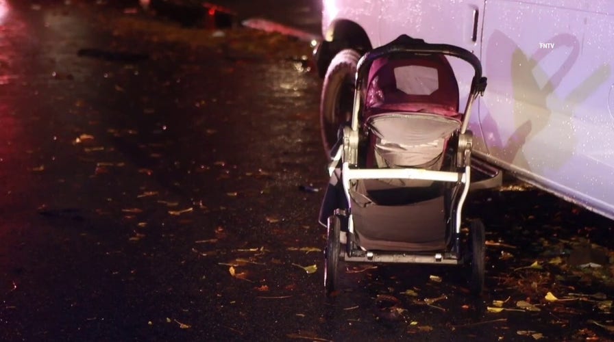 Mother and 4 children struck by a car evading police