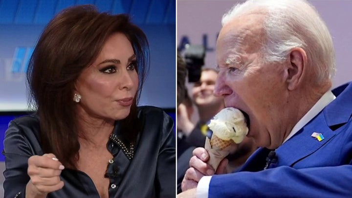 I'm sick and tired of hearing about how much Biden likes ice cream: Judge Jeanine