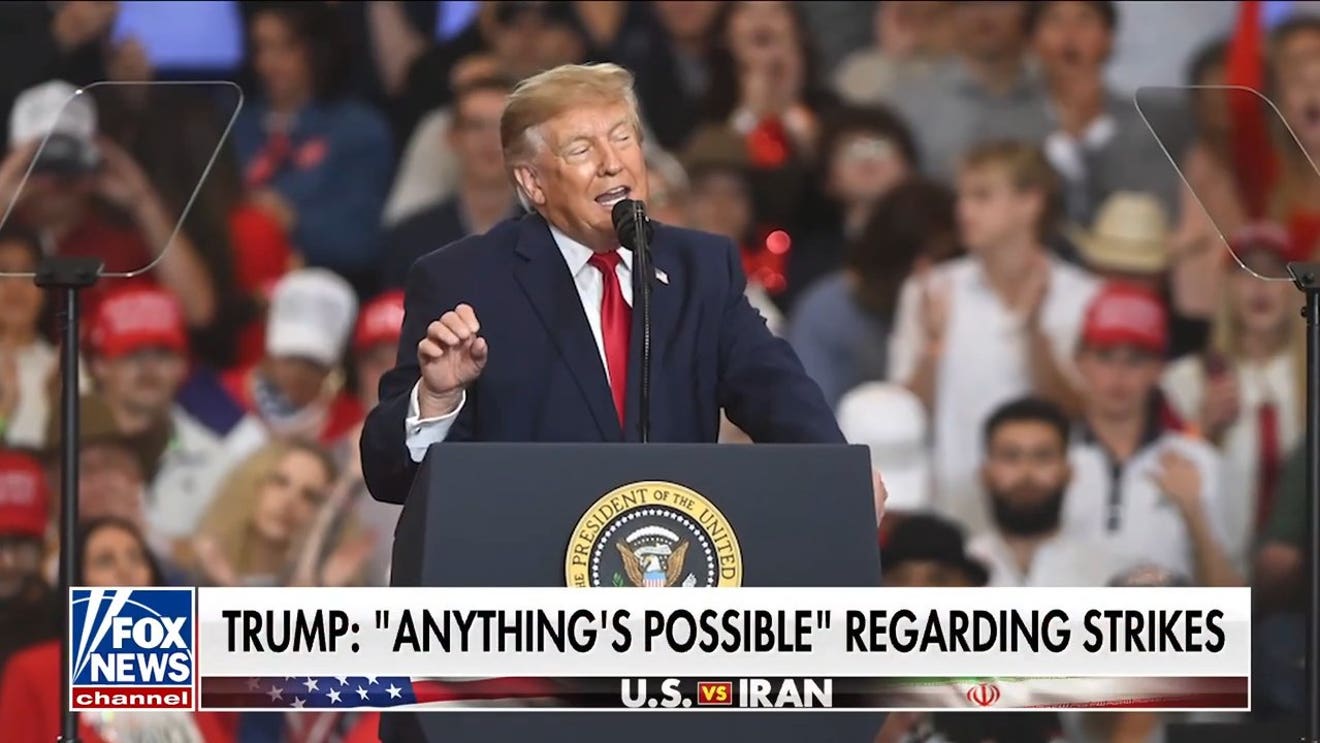 Trump reportedly briefed on options with Iran