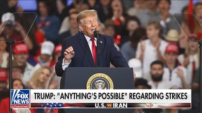 Trump reportedly briefed on options with Iran