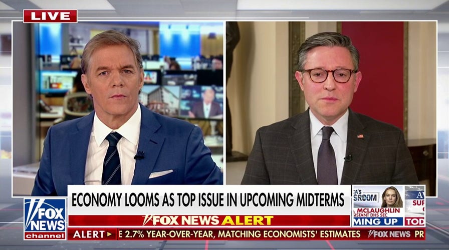 Speaker Johnson lauds ‘extraordinary’ economic numbers ahead of midterm elections