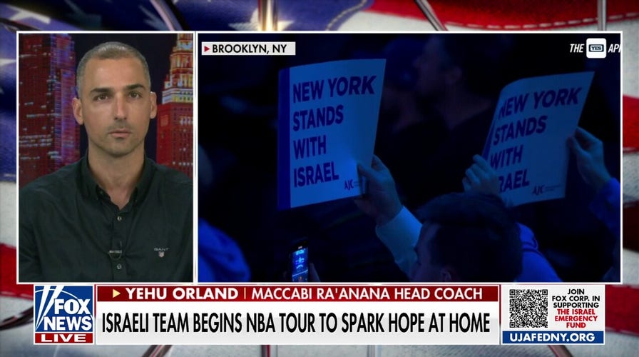 Israeli basketball coach Yehu Orland describes emotional moment at Nets game