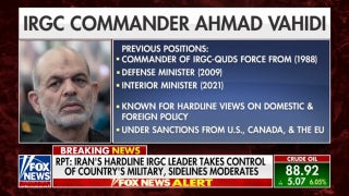 IRGC leader takes control of Iran’s military as US tensions rise