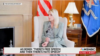 MSNBC discusses Pam Bondi's remarks on podcast about hate speech