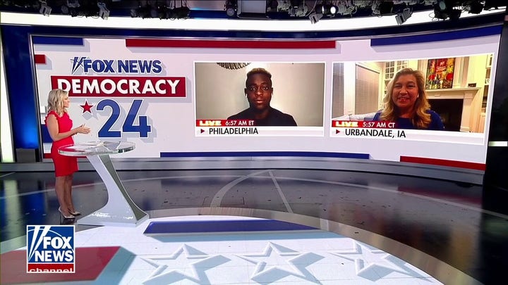 Young Democrat voter leaning towards Trump amid Biden missteps