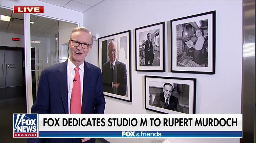 Fox News dedicates Studio M to Rupert Murdoch 